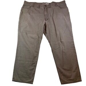 Carhartt Rugged Flex Relaxed Fit Canvas 5 Pocket Work Pants BN2517-M Grey 44x29